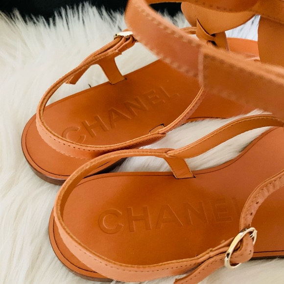 SOLD!🍾🥂3xHost Pick🥳Chanel Camilla Sandals - Picture 6 of 12